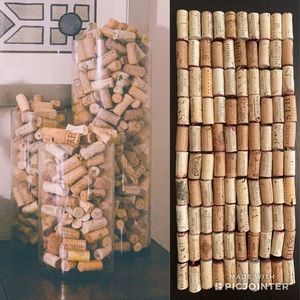 100 Used Wine Corks Recycled Upcycled CRAFTS DECOR